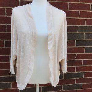 Sheer Dolman Sleeve Cardigan